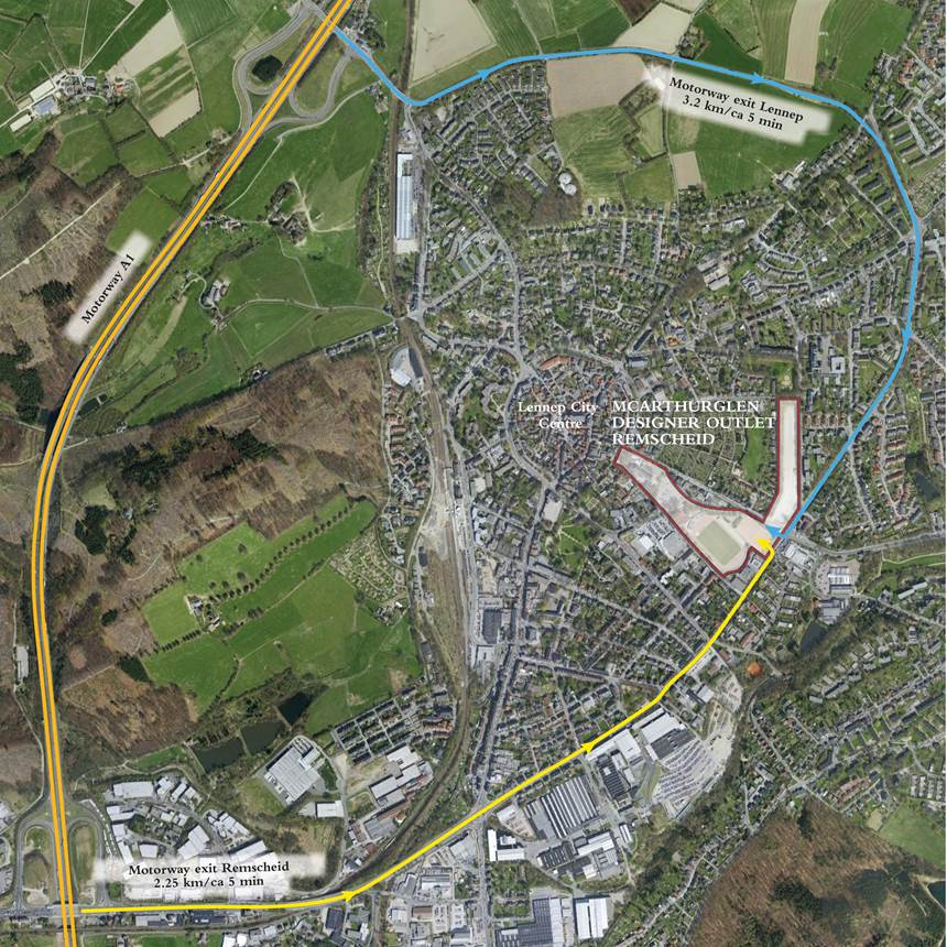 Remscheid location map